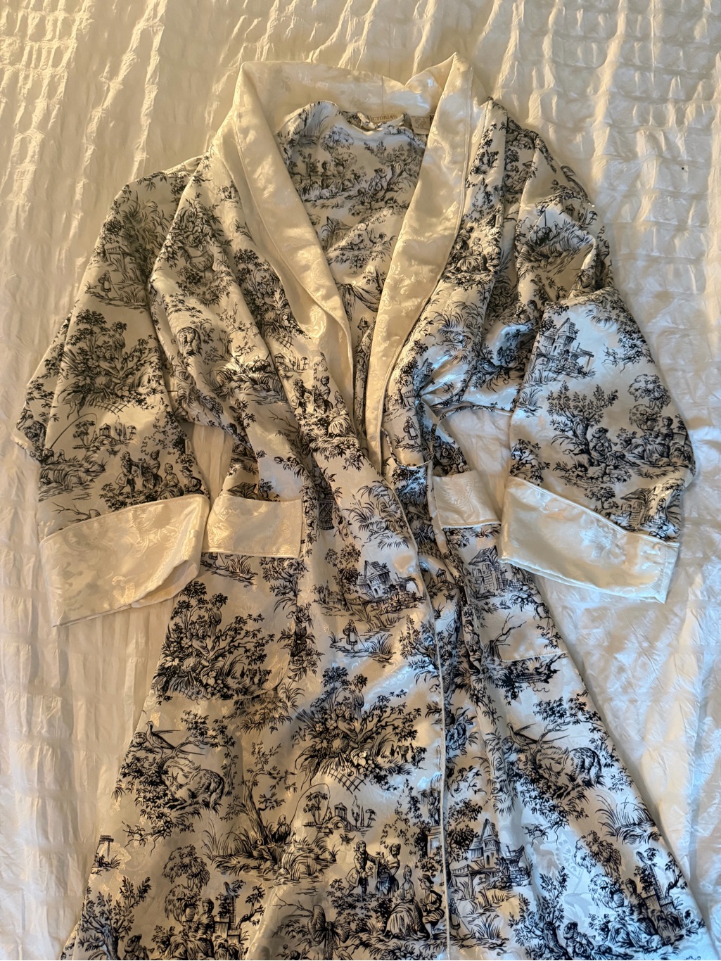 Vintage Gold Label Victoria Secret Kimono Robe Renaissance Small